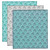 The set of 3 Now Designs Dust Bunny Dish Cloths