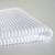 A Now Designs Ripple White Dish Cloth folded