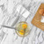 An overhead view of the Fox Run balloon whisk and flat whisk on a kitchen counter