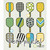 A Wet-It! Pickle Paddle Fun Swedish Cloth