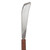 The side view of the HIC Kitchen Stainless Steel Fish Spatula.