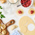 The Mrs. Anderson's Baking Round Dough Cutters Set is in use, making rounds for tortellini.