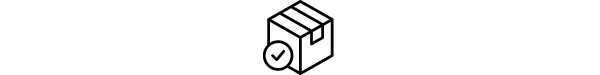 Shipping box icon