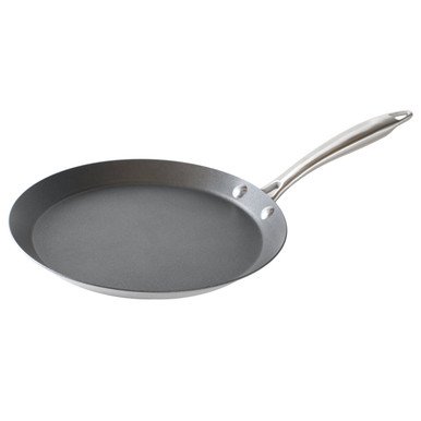 Cook N Home 10.25 in/26 cm Nonstick Heavy Gauge Crepe Pan Black