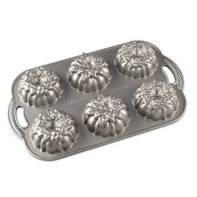 Nordic Ware Wreathletteノルディックウエア Sticky Toffee Pudding Wreathlettes - Nordic Ware
