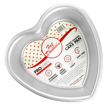 Fat Daddio's 8 Inch Heart Cake Pan | Because You Cook