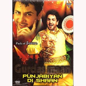 GURDAS MAAN_PUNJABIYAN DI SHAN_PACK OF 5 DVD