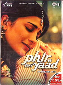 Phir Se Teri Yaad Emotional Hits  MP3 CD 35Songs