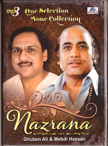 Nazrana Ghulam Ali Mehdi Hassan  MP3 CD