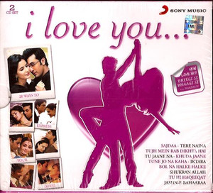 I Love You 2 CDs - 26 Bollywood Romantic Songs  Export Pack
