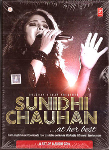 Sunidhi Chauhan At Her Best 6 CD SET / CD 2014