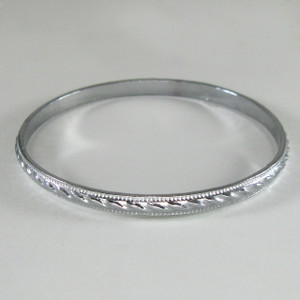 Thin Decorative Kara Bracelet