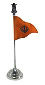 Large Nishan Sahib Sikh Khanda Flag