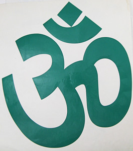 Large AUM Decal - Multiple Colors - 10 inches
