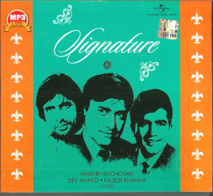 Signature / Amitabh Bachchan / Dev Anand / Rajesh Khanna / 3 CD Mp3