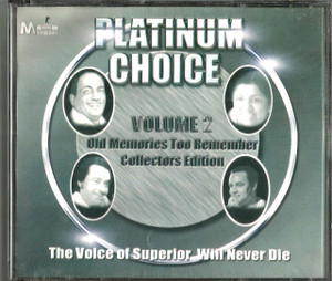 Platihum Choice Vol 2 / Oid Memories Too Remember Collectors Edition / 4 CD SET 