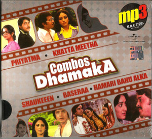Combos Dhamaka-Priyatma/ Khatta Meetha / Shaukeen / Baseraa / Hamari Banu Alka / MP 3