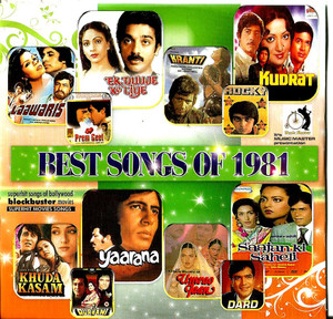 India Bollywood Music Best Songs of 1981- Crystal Clear Recordings 100 Vary Nice Songs/ MP 3