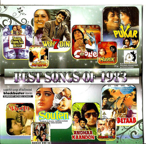 India Bollywood Music Best Songs of 1983- Crystal Clear Recordings 100 Vary Nice Songs/ MP 3