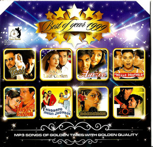 India Bollywood Music Best Songs of 1999- Crystal Clear Recordings 100 Vary Nice Songs/ MP 3