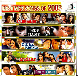India Bollywood Music Best Songs of 2003- Crystal Clear Recordings 100 Vary Nice Songs/ MP 3