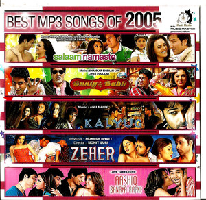 India Bollywood Music Best Songs of 2005- Crystal Clear Recordings 100 Vary Nice Songs/ MP 3