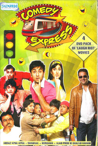 Comedy Express-Andaz Andaz Apna-Dhamaal-Hunama-Ajab Prem Ki Ghazab Kahani / 4 DVD PACK