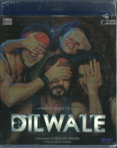 Dilwale-Shahrukh Khan-Bollywood  Hindi Movie Blui Ray