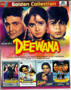 Golden Collection:Deewana / Baazigar / Kishen Kanhaiya / Love / Sangraam / MP3