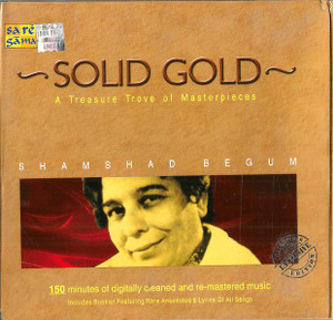 Solid Gold Shamshad Begum / 2 CD SET / RPG 