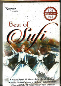 Best Of Sufi 200 Tracks 30 Hours 8 GB Music Card 