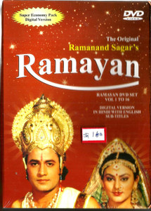 Ramanand Sagar's Ramayan  16 DVD Set  With Book 