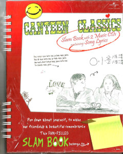 Canteen Classics Slam Book with 2 Music containing Song Lyrics Bollywood 70s and 80s songs