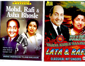 Mohd Rafi,Lata,Asha Bhosle (USB) (  440 Songs )