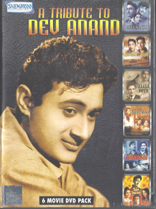 A Tribute To Dev Anand 6 dvd set-Asli Naqli,Pocketmaar,Bombai Ka Babu,Sharabi,Jaali Note,Teen Devian 