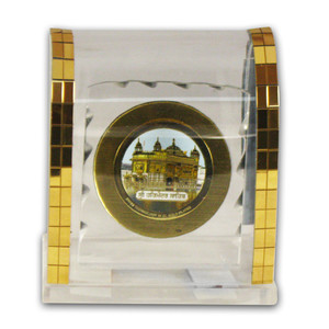 Enclosed GoldenTemple Religious Icon
