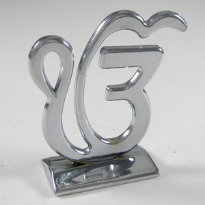 Silver Color Ik Onkar Icono