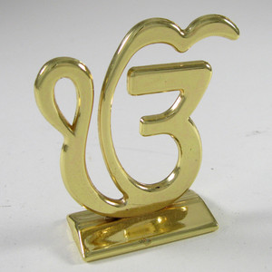 Gold Color Ik Onkar Icon