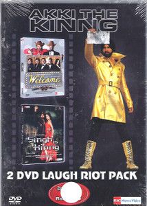 Akki The Kinng -Welcome / Singh Is Kinng / 2 DVD SET