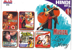 Musical Love Story - Lal Dupatta Malmal Ka,Aayee Milan Ki Raat,First Love Letter,Jeena Teri Gali Mein,Phir Laharaya Lal Dupatta  ( 5 IN 1 )