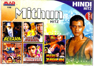 Mithun Hitz-Benaam,Aaj Ka Ravan,Roti Ke Keemat,Dilwaala,Meri Zabaan ( 5 IN 1 )