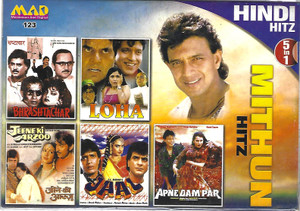 Mithun Hitz-Bhrashtachar,Loha,Jeene Ki Arzoo,Jaal,Apne Dam Par ( 5 IN 1 )