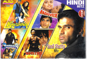 Sunil Shetty Hitz-Krishna,Rakshak,Raghuveer,Shastra ( 4 IN 1)