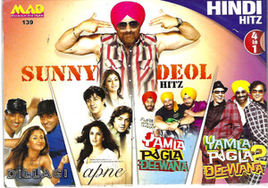 Sunny Deol Hitz-Dillagi,Apne ,Yamla Pagla Deewana,Yamla Pagla Deewana 2 ( 4 IN 1 )