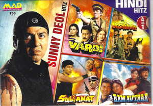 Sunny Deol Hitz-Vaardi,Joshilaay,Sultanat,Ram Avtaar ( 4 IN 1 )