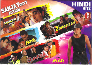 Sanjay Dutt Action-Adharam,fateh,Zahreelay,Gumrah ( 4 IN 1 )