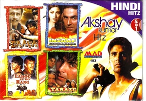 Akshay Kumar Hitz-daava,Insaaf,Lahoo Ke Do Rang,Tarazu (  4 IN1 )