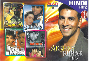 Akshay Kumar Hitz-Dancer,Deedar,Kayda Kanoon,Sainik (  4 IN1 )