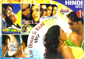 Ajay Devgan  & kajol Hit-Raju  Chacha,Pyaar To Hona Hi Tha,Dil Kya Kare,U Me Aur Hum( 4 IN !)
