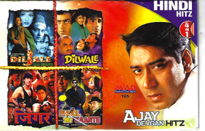 Ajay Devgan Hit-Jigar,Dilwale,Phool Aur Kaante,Diljale ( 4 IN 1 )